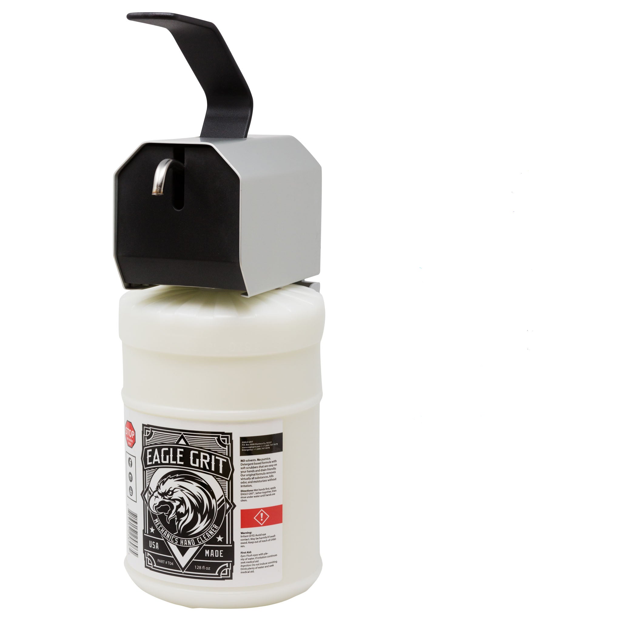 Govets | Qty 4 | Detco 1 Gal Pump Bottle Hand Cleaner with Grit